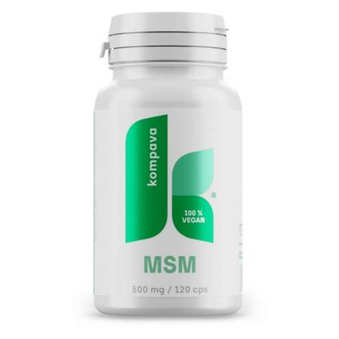 KOMPAVA MSM 500 mg, 120 cps